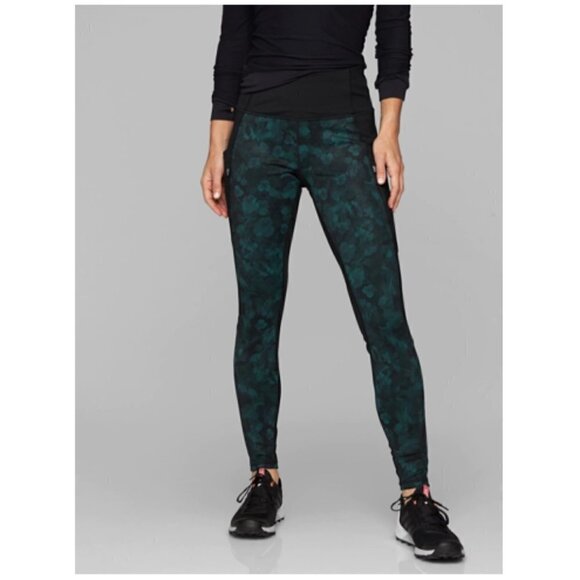 Athleta Frost High Rise Traverse Tight Floral Leggings Size S - Picture 1 of 9